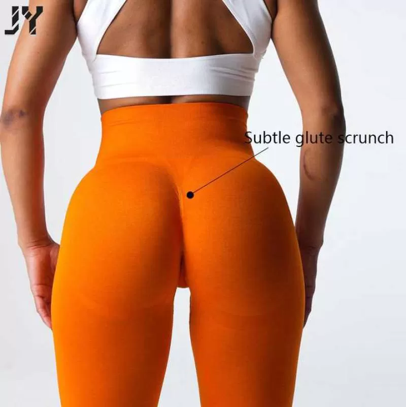 Joyyoung High Waist Fitness Gym Clothing Women's Activewear Seamless Yoga Pants Leggings Tights for Women