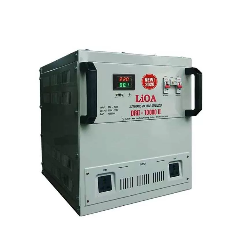 Factory Supply Best Quality SH-5000II 5KV Automatic AVR Voltage Stabilizer New Design Single 5KV Automatic AC 220V LED SVC