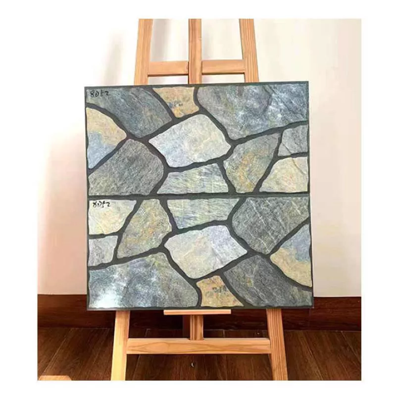 Villa 300x600mm Pebbles Stone Exterior Wall Brick Outdoor Balcony Background Porcelain Wall Tiles