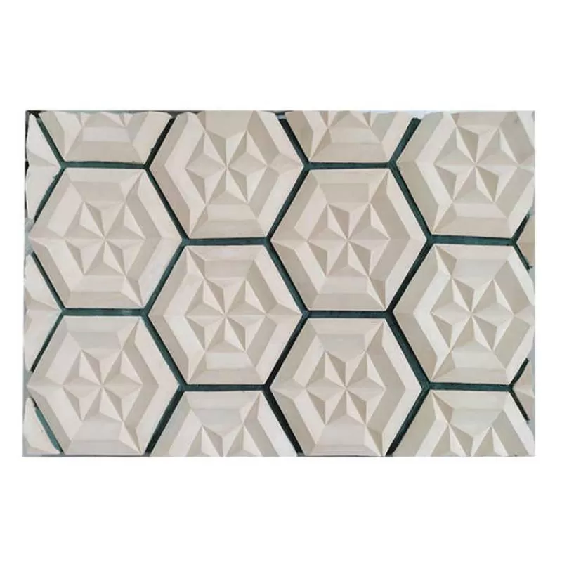 Bathroom Concrete Tiles Rubber Mold Wall Sticker Bricks 3d Concrete Tile