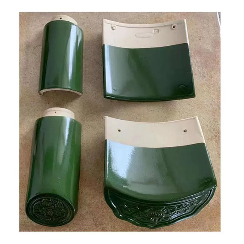 Construction Projects Antique Old Chinese Roof Tile Glazed Ceramic Roofing Ttiles Traditional