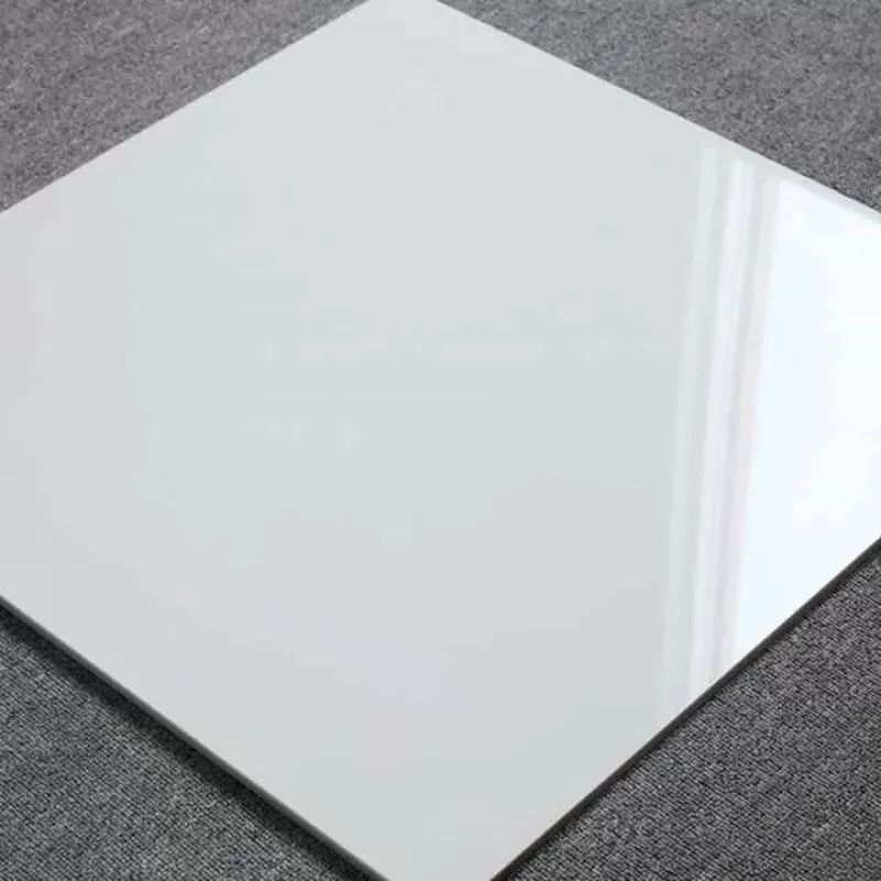 Super White Polished Porcelain Tile 60x60CM 24x24FT