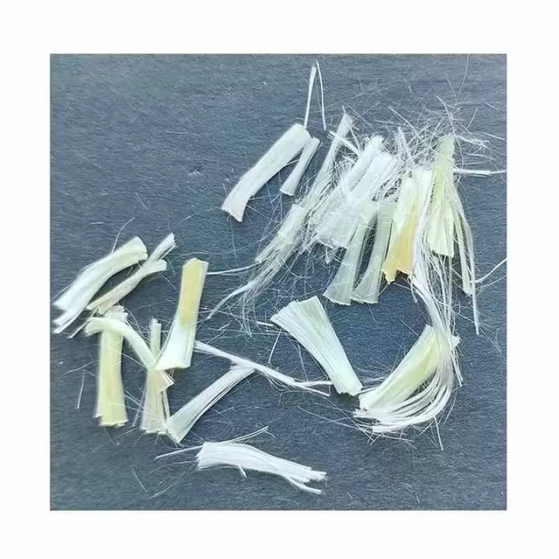 18mm Synthetic Micro Fibre for Concrete PVA Fiber Polyvinyl Alcohol Facade Panels UHPC Special Fiber PVA