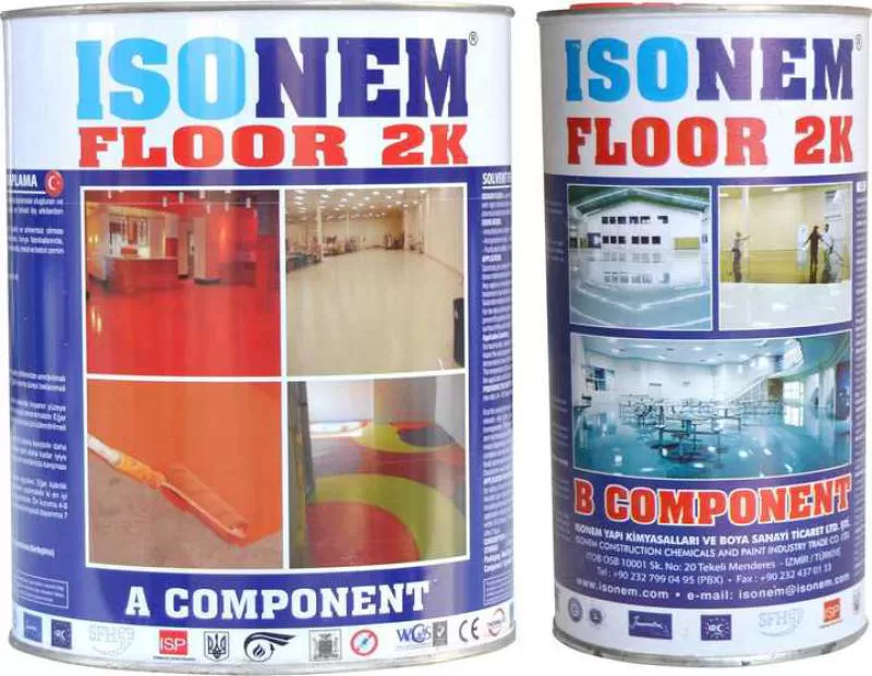 ISONEM EPOXY FLOOR, SOLVENT FREE HIGH QUALITY COATING, ANTI SLIP,  SCRATCH RESISTANT, ZERO VOC