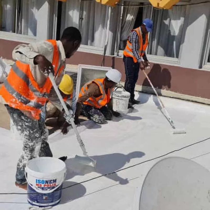ISONEM Modern Design Style Liquid Applied MS POLIA Roofs High Quality Cost-Effective Waterproofing Membrane Material Made Turkey