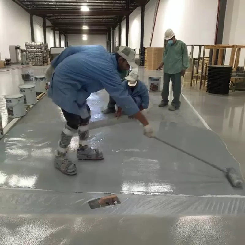 ISONEM 2K 2-Part Polyurethane Epoxy Floor Coating Excellent Outdoor Resistance Manufactured in Turkey Roller Brush Application