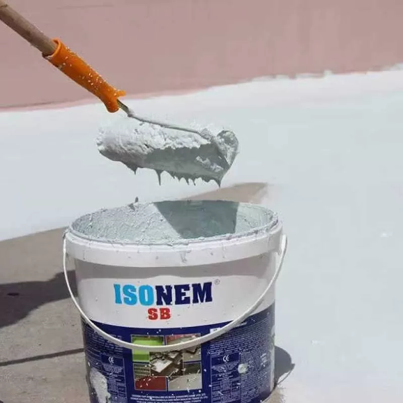ISONEM SB Super Component 18 kg Liquid Applied Roof Waterproofing Membrane Turkey Manufacturer's Polymer Water Resistant