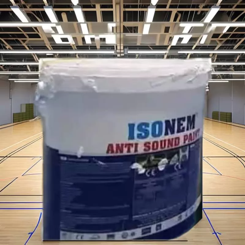 ISONEM Water Based Acrylic Insulation Paint with Sound Vibration Damping Technology for Hospital Brush Application Made Turkey