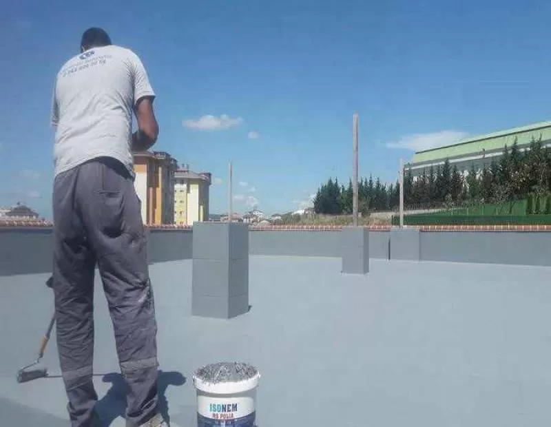 ISONEM POLYMER MS WATERPROOFING MEMBRANE for ROOF INSULATION, LIQUID APPLIED, ONE COMPONENT