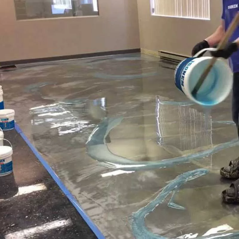 ISONEM LIQUID MARBLE METALLIC FLOOR EPOXY BASED HIGH GLOSS ATTRACTIVE DECORATIVE FLOORING MATERIAL, MANUFACTURER FROM TURKEY