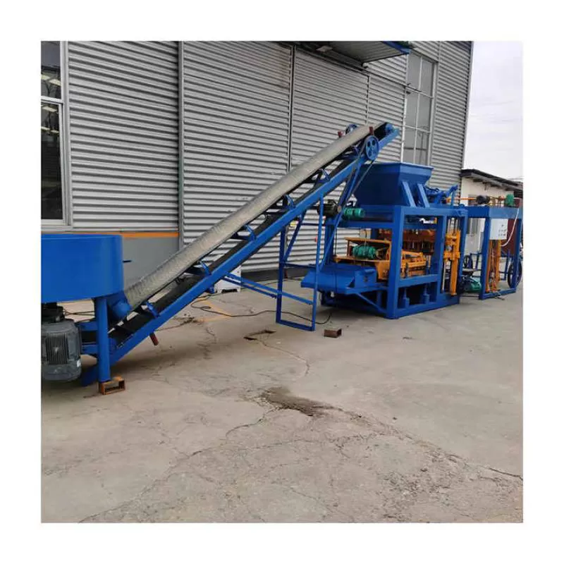 Wholesale Customized Automatic Concrete Cement Brick and Block Machine Qt4-25 Hollow Brick Machine