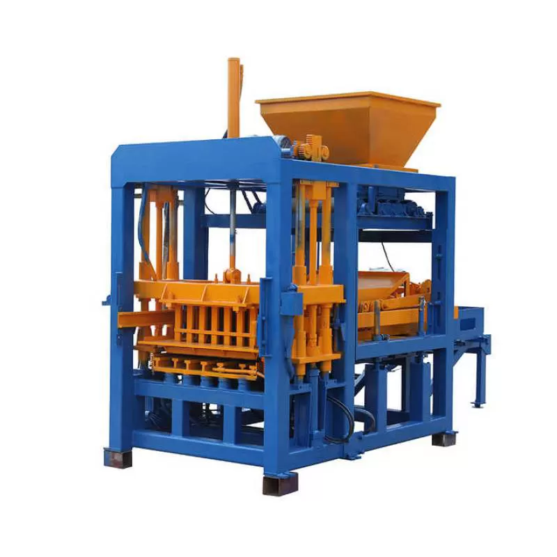 High Performance Qt4-15 Automatic Cement Concrete Hollow Block Making Machine