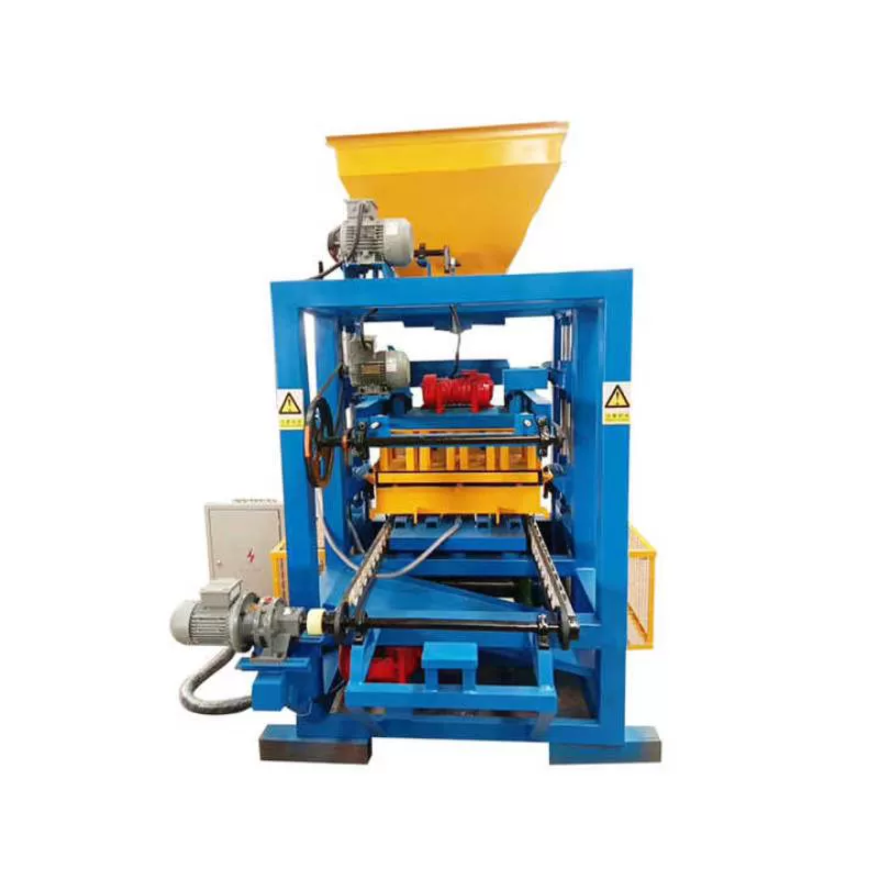 Customized Semi-Automatic Concrete Block Making Machine Qt4-24 Hollow Brick Making Machine