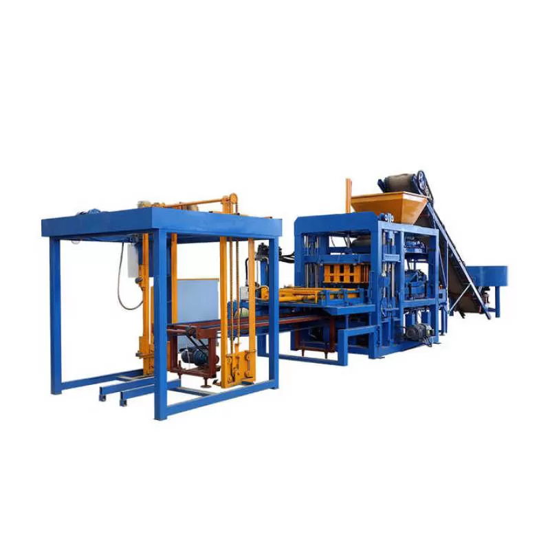 Energy Saving Qt4-15 Fully Automatic Concrete Hollow Block Making Machine