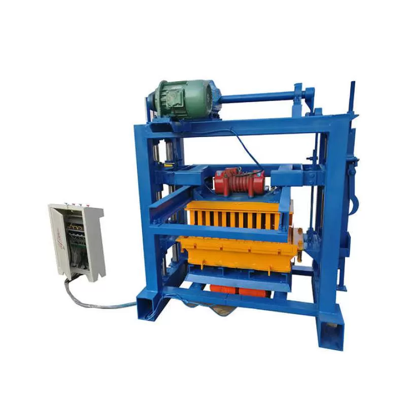 Low Price Manual Concrete Block Making Machine Qt40-2 Hollow Block Machine