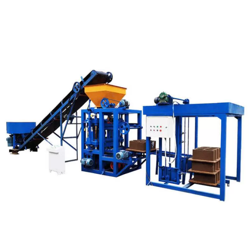 Wholesale Customized Brick Making Machine Qt4-24 Hollow Block Make Machine