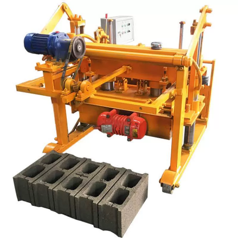 Factory Customized Manual Hollow Block Brick Machine Qt40-3a Block Mould Machine