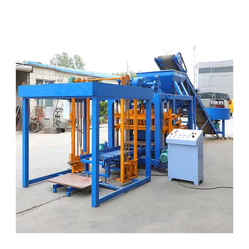 Factory Customized Full Automatic Paver Brick Making Machine Qt4-25 Block Brick Making Machine