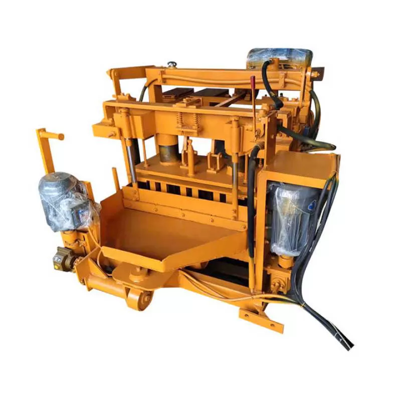 New Product Qt40-3a Mobile Hollow Block Machine Egg Laying Brick Making Machine