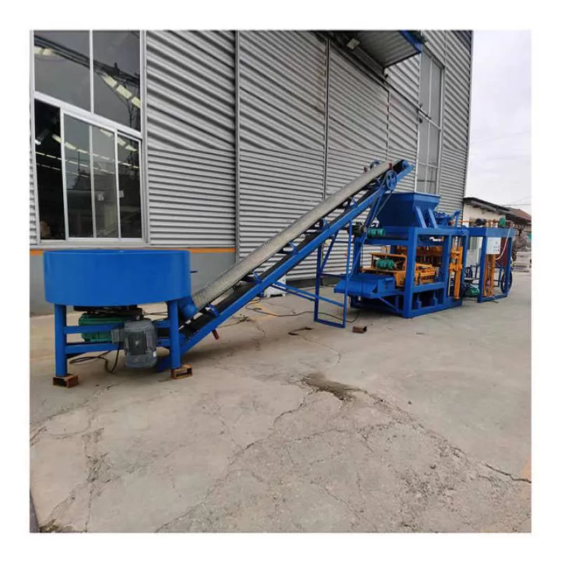 High Quality Qt4-25 Automatic Brick Making Machine Concrete Block Molding Machine