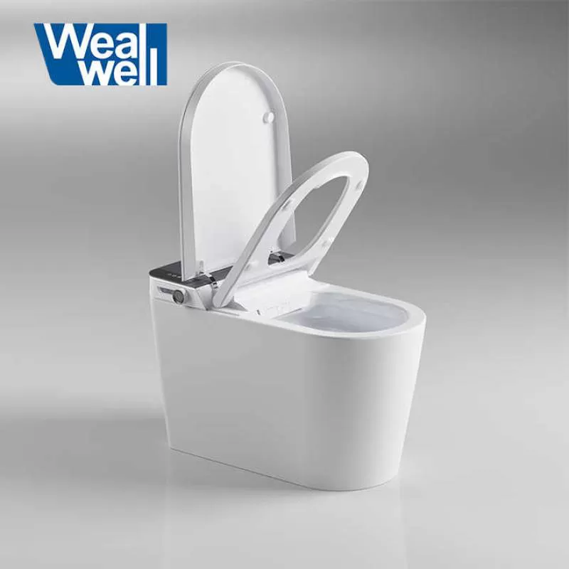 Smart Home of Bathroom Electric Bidet Heated Seat Remote Control Smart Tankless Toilet