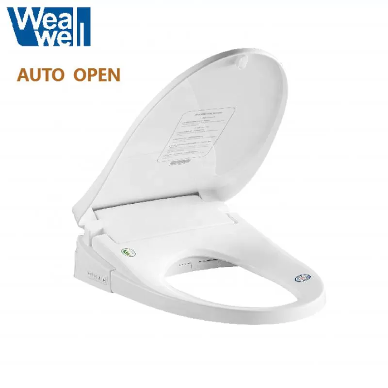 Intelligent Automatic Two Piece Toilet Seat Bidet Electrical Toilet Cover Auto Open Close Cover