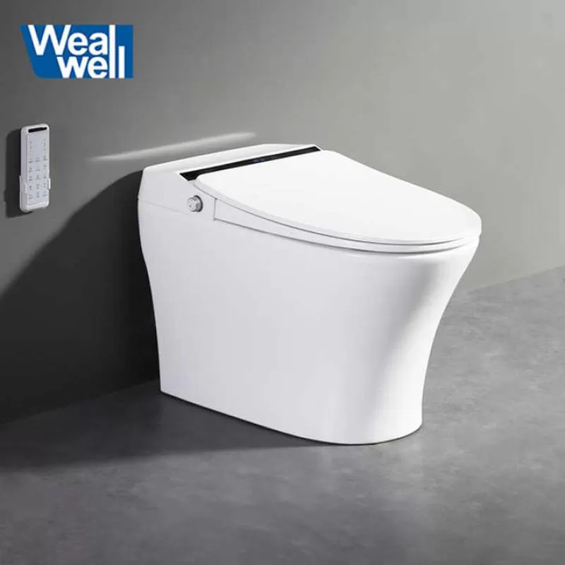 Modern Design Style Floor Mounted Smart Toilet with CUPC and ETL and Watermark Certifications for Bathroom 