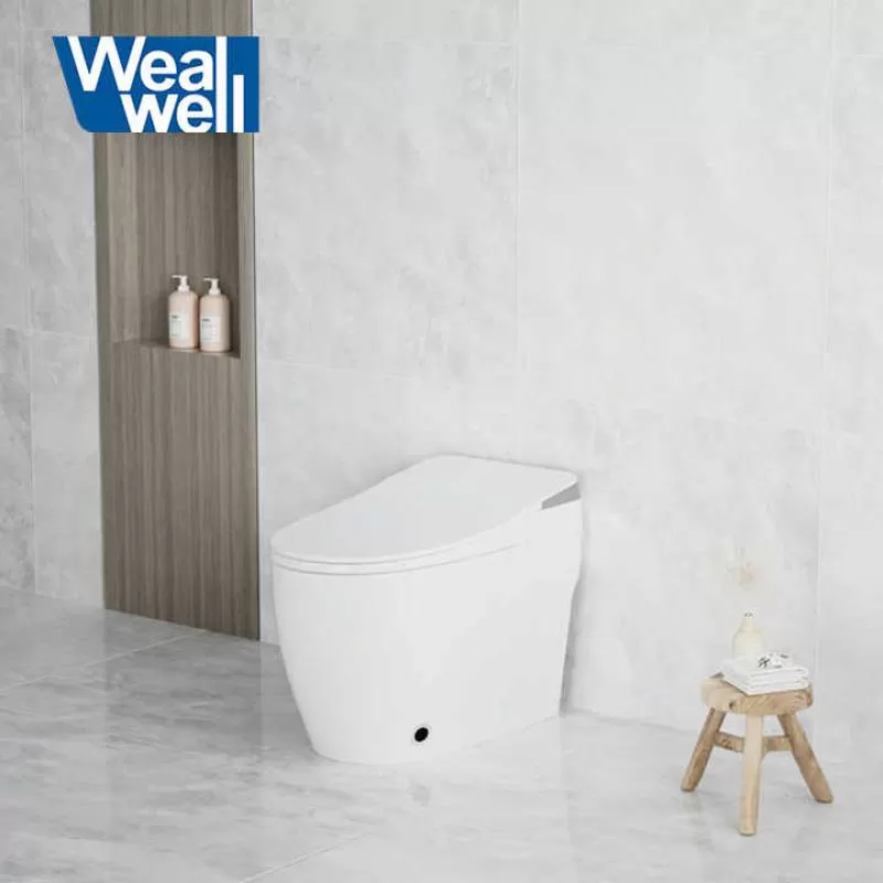 Simple Function Building Project Intelligent Bidet Foot Induction Flush Smart Toilet