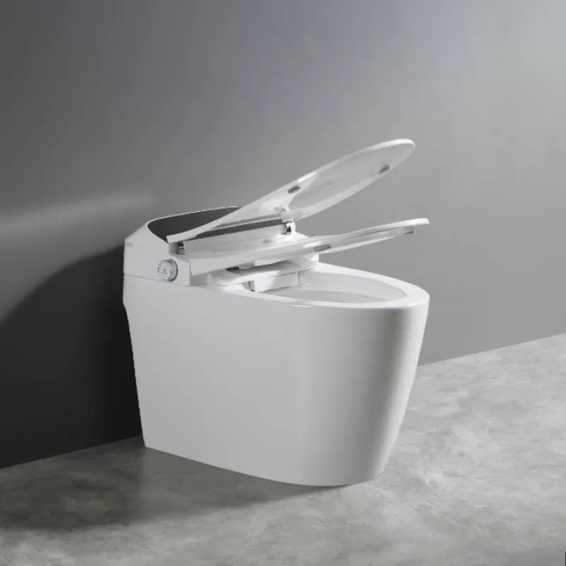 Economical Automatic Flushing Toilet Foot Sensor Flushing  Smart Heated Seat Smart Toilet Bidet