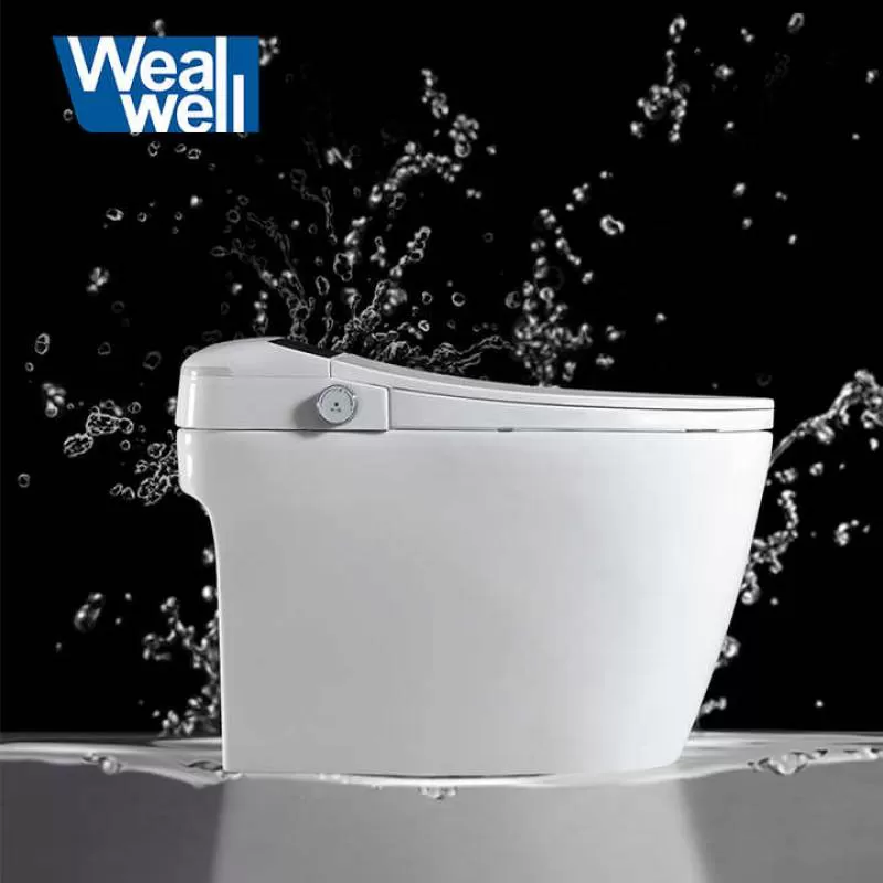 Elongated Smart Toilet  OEM Support Smart Toilet  One Piece Intelligent Toilet Bidet