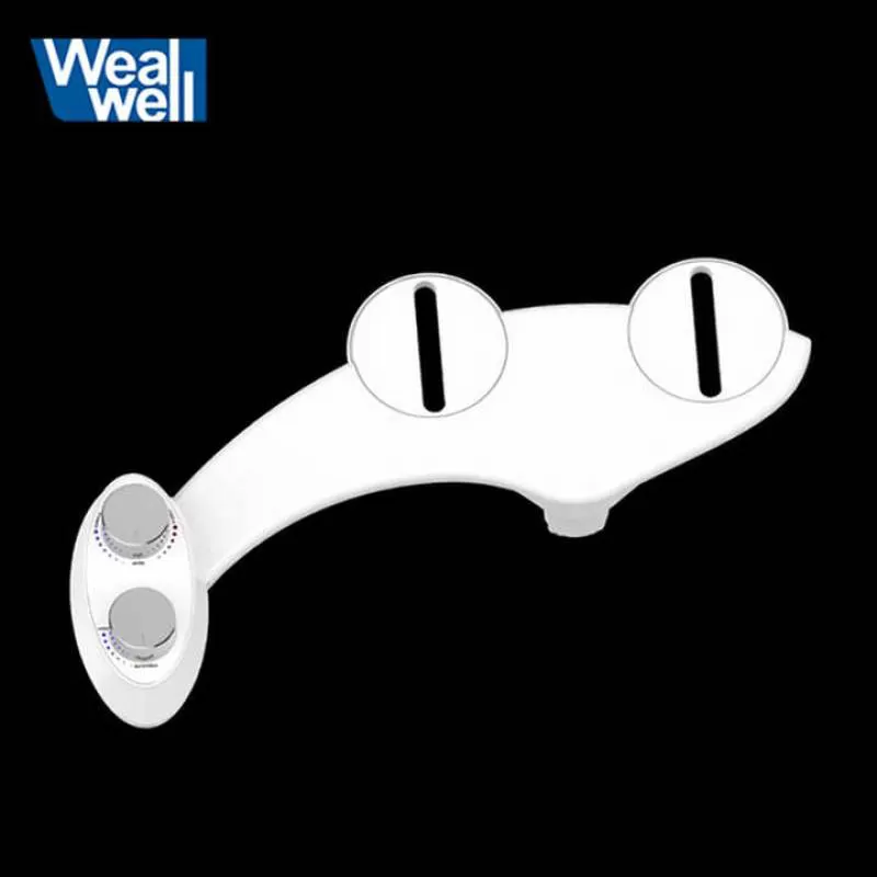 Non-electric Attachment Rear and Female Wash Nozzle Self Cleaning Mechanical Bidet