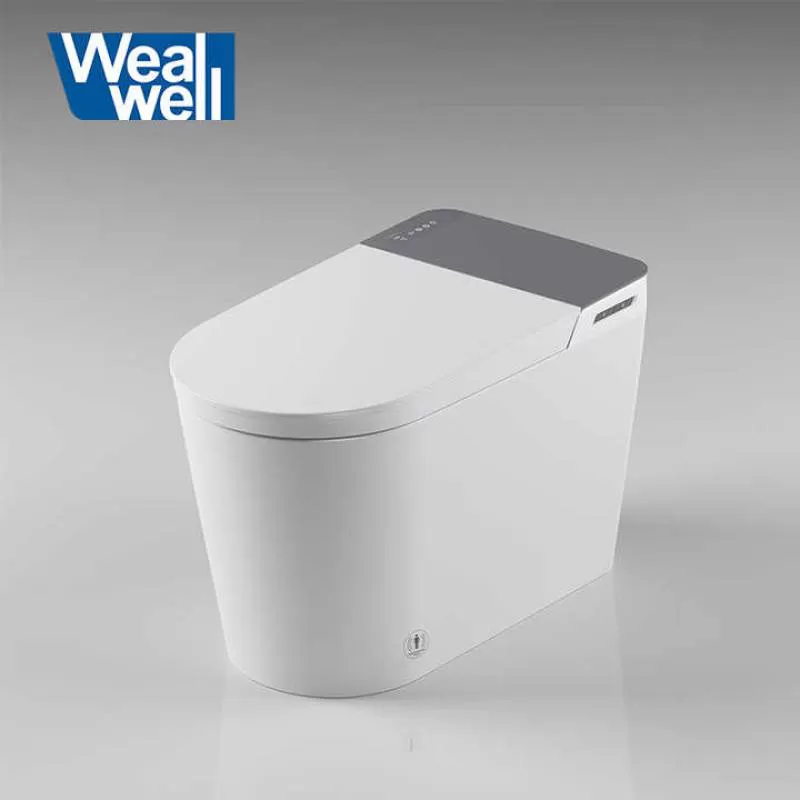 Bathroom Dual User Defined Luxury Intelligent Bidet With Display Screen Enema Cleanse Smart Toilet