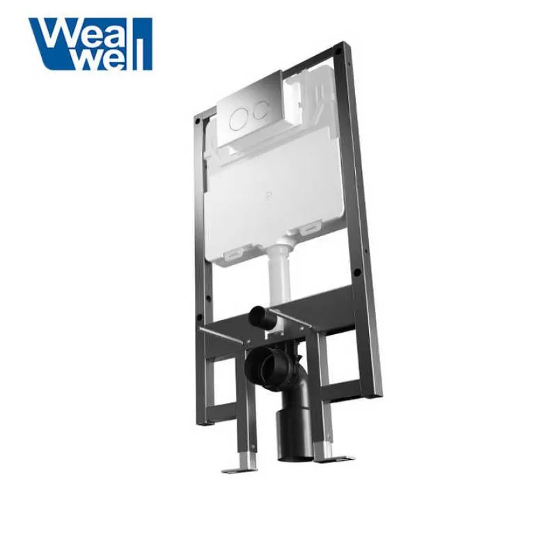 Ultra Thin Anti-Rust Water Tank for Wall Mounted Toilet Load Bearing 400KG Concealed Cistern
