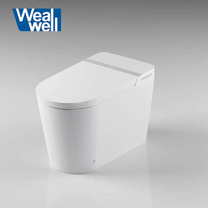 Modern Design Floor Mounted Remote Control Bidet With E Foam Soft Light Luxury Automatic Flush Intelligent Toilet