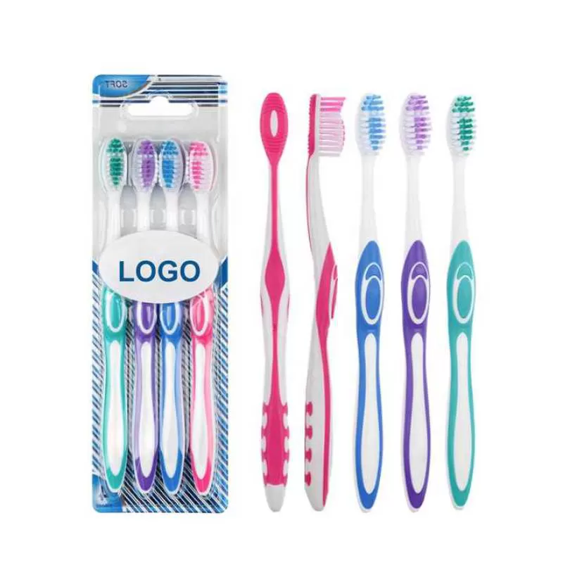 Classic Plastic Toothbrush Factory Nylon/Spiral/Bamboo Charcoal Customized Toothbrush With Logo