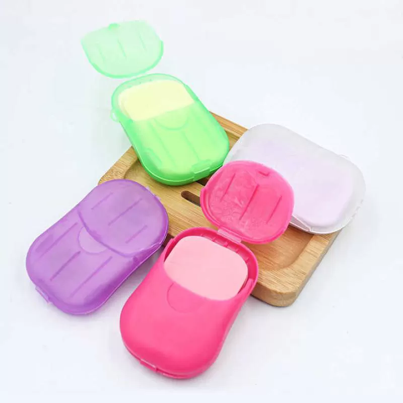 Soap Paper Hand Sheet Travel Portable on the Go Paper Handmade Fancy Soaps Liquid Scented Pocket Customized Rose Soap Sheets