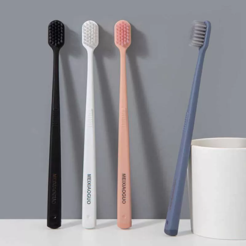 Wholesale Cheap Ultra Soft Bristles Manual Toothbrush Manufacturer Custom Adult Plastic Tooth Brush With Logo