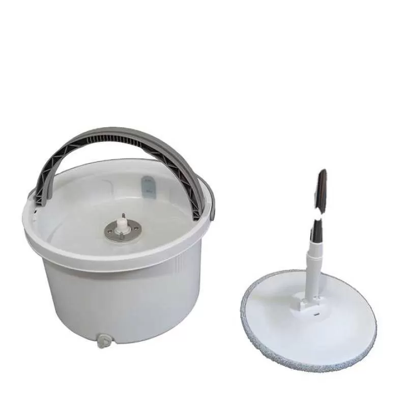 Superior Quality Spin Mop Bucket System Stainless Steel Deluxe 360 Spinning Mop Bucket Floor Cleaning System