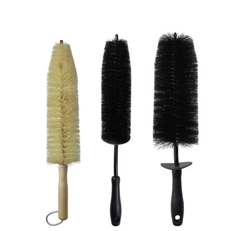Wheel Rim Brush Soft Bristle Long Master Car Wheel Brush Rim Tire Detailing Brush Car Washing Tools for Wheel Rim Tire