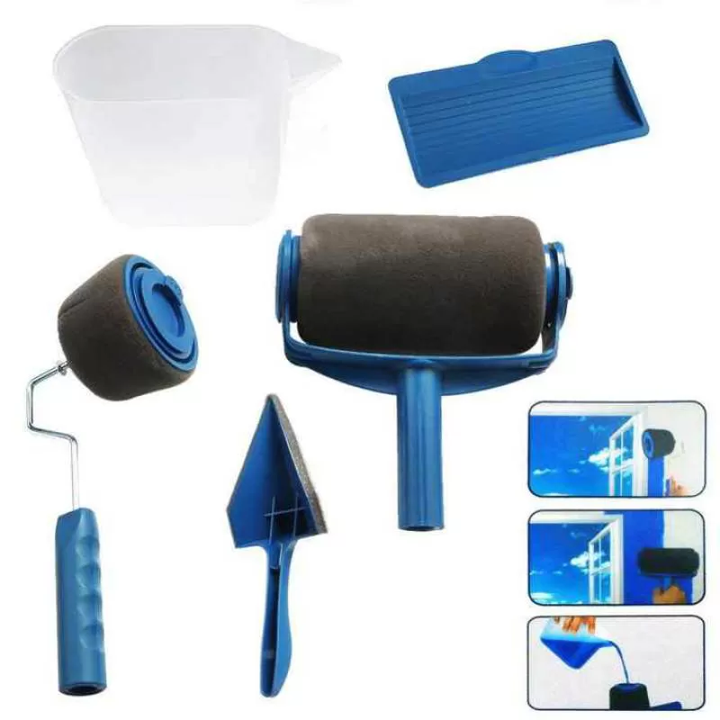 Paint Runner Pro Brush Kit Multifunctional House Paint Rollers Set
