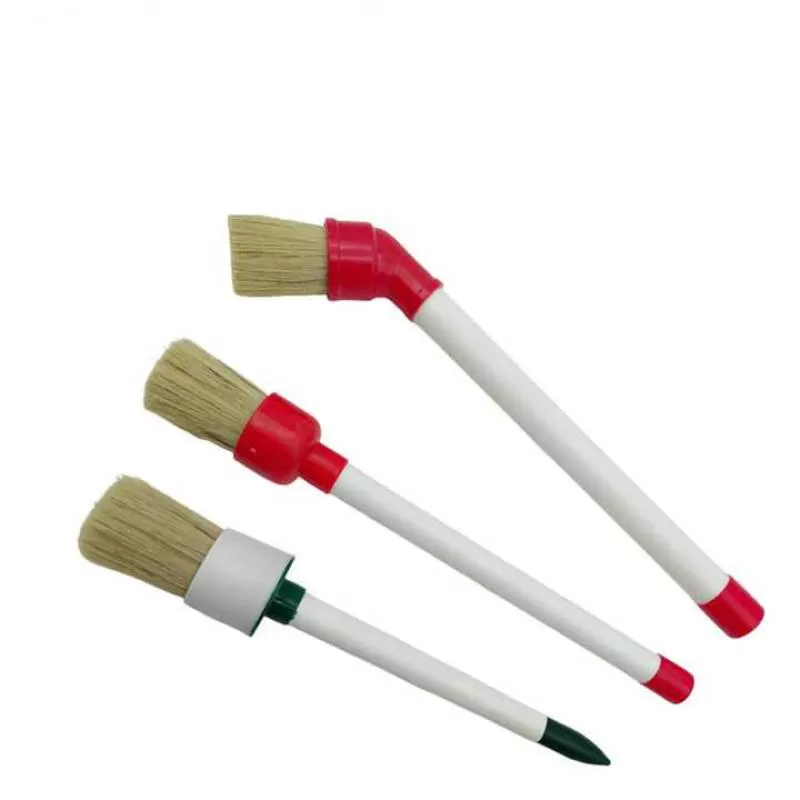 Tire Repair Tool, Tire Scraping and Tire Dismantling Machine, Lubricating Grease Brush, Pig Bristle Round Head Brush