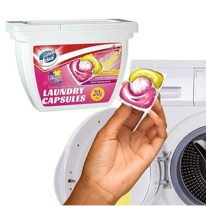 AJYF 3 in 1 Hot Sale in Russia Laundry Capsule for Cleaning Clothes
