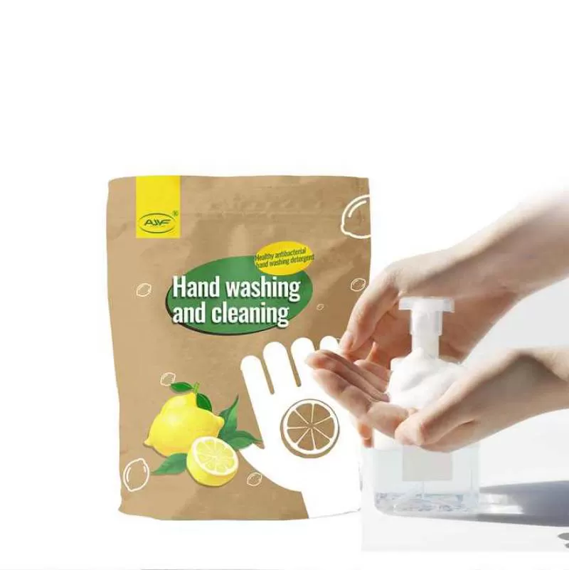2022 AJYF High Foam Liquid Hand Wash Effervescent Tablets Hand Soap