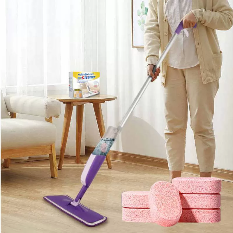Household Hot Sale Floor Cleaning Tablet 6g=1L Floor Spray Cleaning Liquid Powerful Cleaning Function