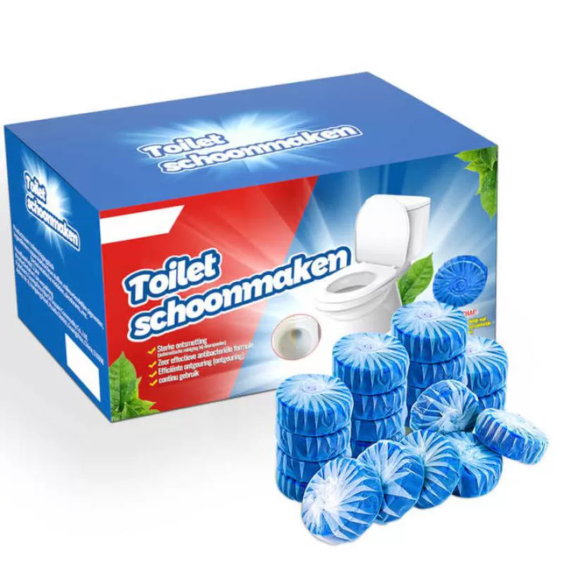 Toilet Bowl Cleaner Factory Direct 30PCS/Pack Blue Bubble for Toilet