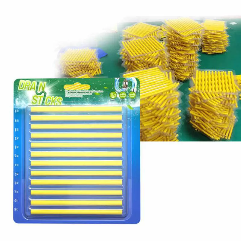 Drain Cleaner Sticks Break Down the Grease in Pipe/Sewer Deodorized Detergent