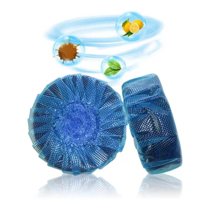 Household Chemicals Toilet Solid Blue Cleaning Blocks Toilet Cleaner Tablet