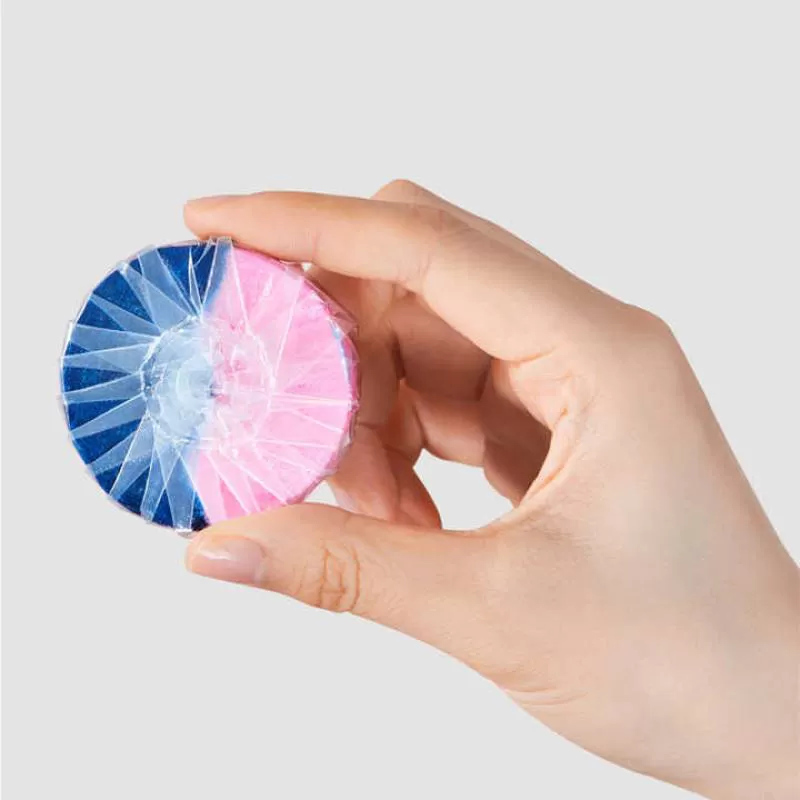 Blue&Pink Toilet Cleaning Block Bacterial Inhibit Decomination & Keep Clean