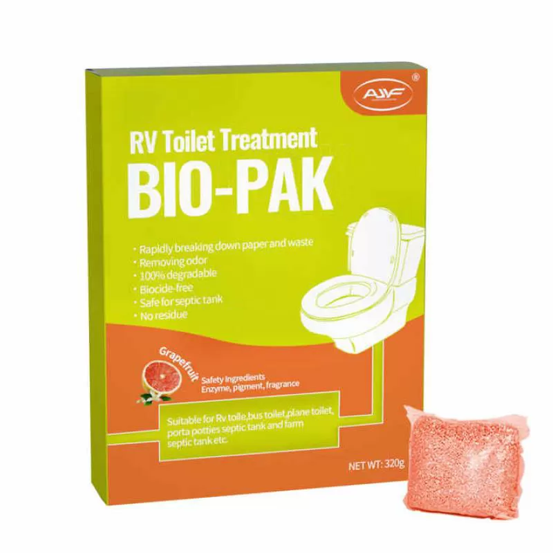 AJYF OEM Bio-pak Orange Biodigestive Bacteria Enzymes Powder for Septic tank