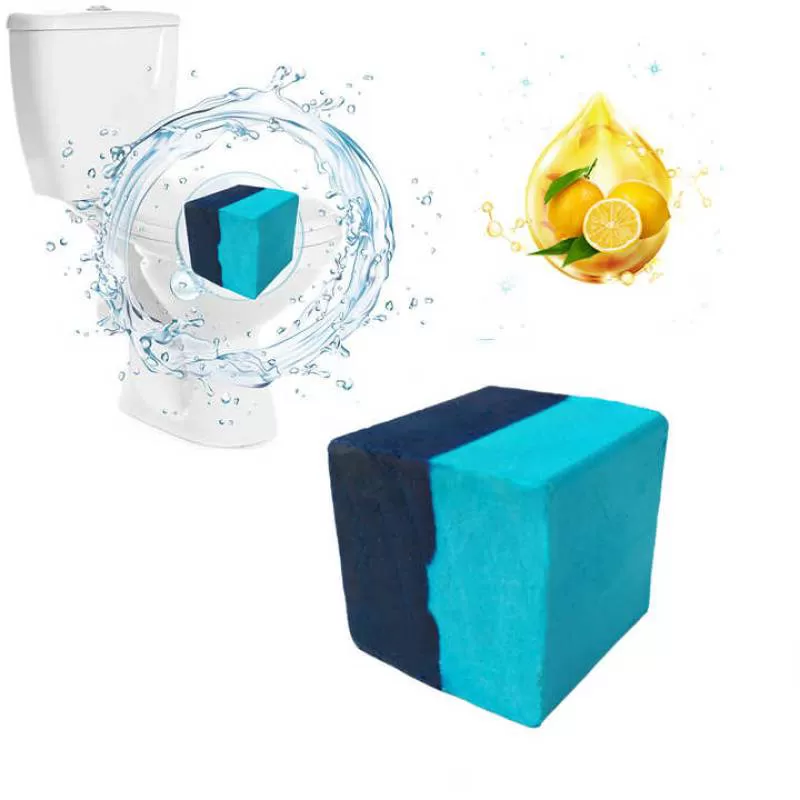 AJYF Lasting Flush Toilet Bowl Cleaner Cube Bleach Tablet Cleaner for Toilet